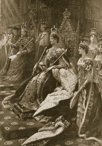 De kroningsceremonie van 1902: De positie van Alexandra, koningin-gemalin bij haar inhuldiging, uit 